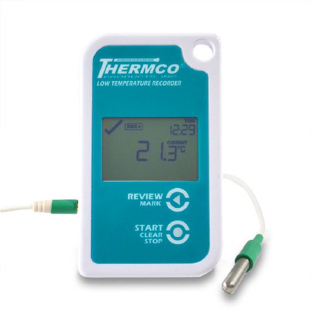 Thermometer Data Logger Ultra-Low Temperature with Alarm LogTag® Fahrenheit / Celsius -130° to +104°F (-90° to +40°C) Extrernal Probe Battery Operated by Thermco Products Inc  ID LTTREL3016CVD